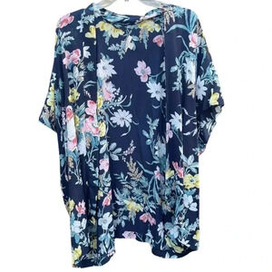 LOFT Floral Kimono Cover Up